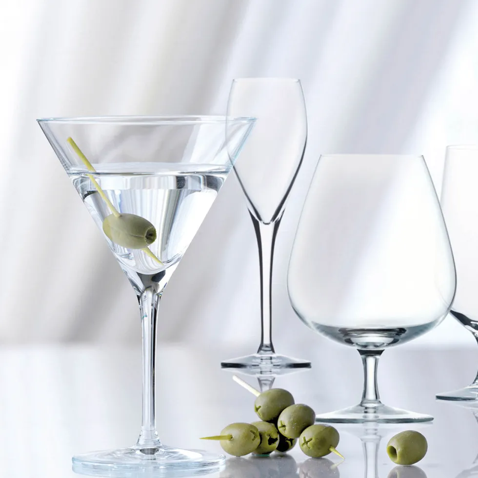 ANYTIME TRANSPARENT Coffret 4 verres à Cognac 61 cl