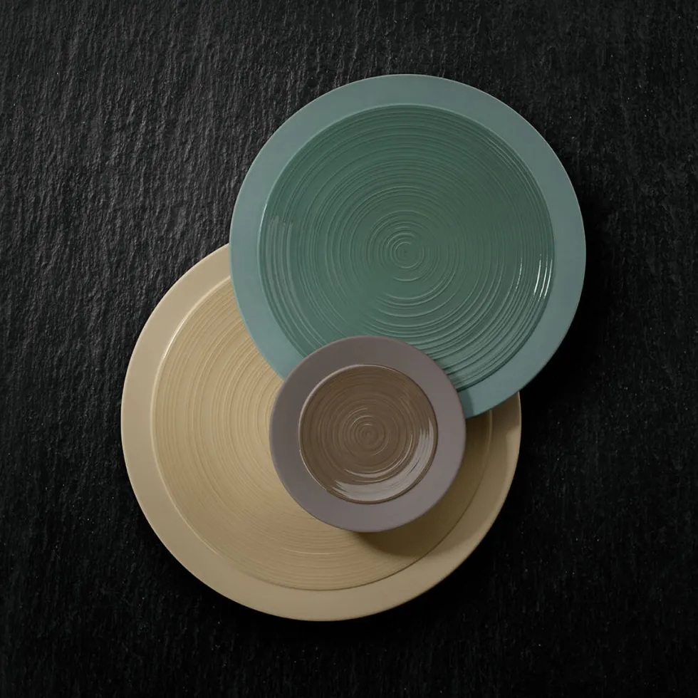 BAHIA ARGILE VERT Assiette 26 cm