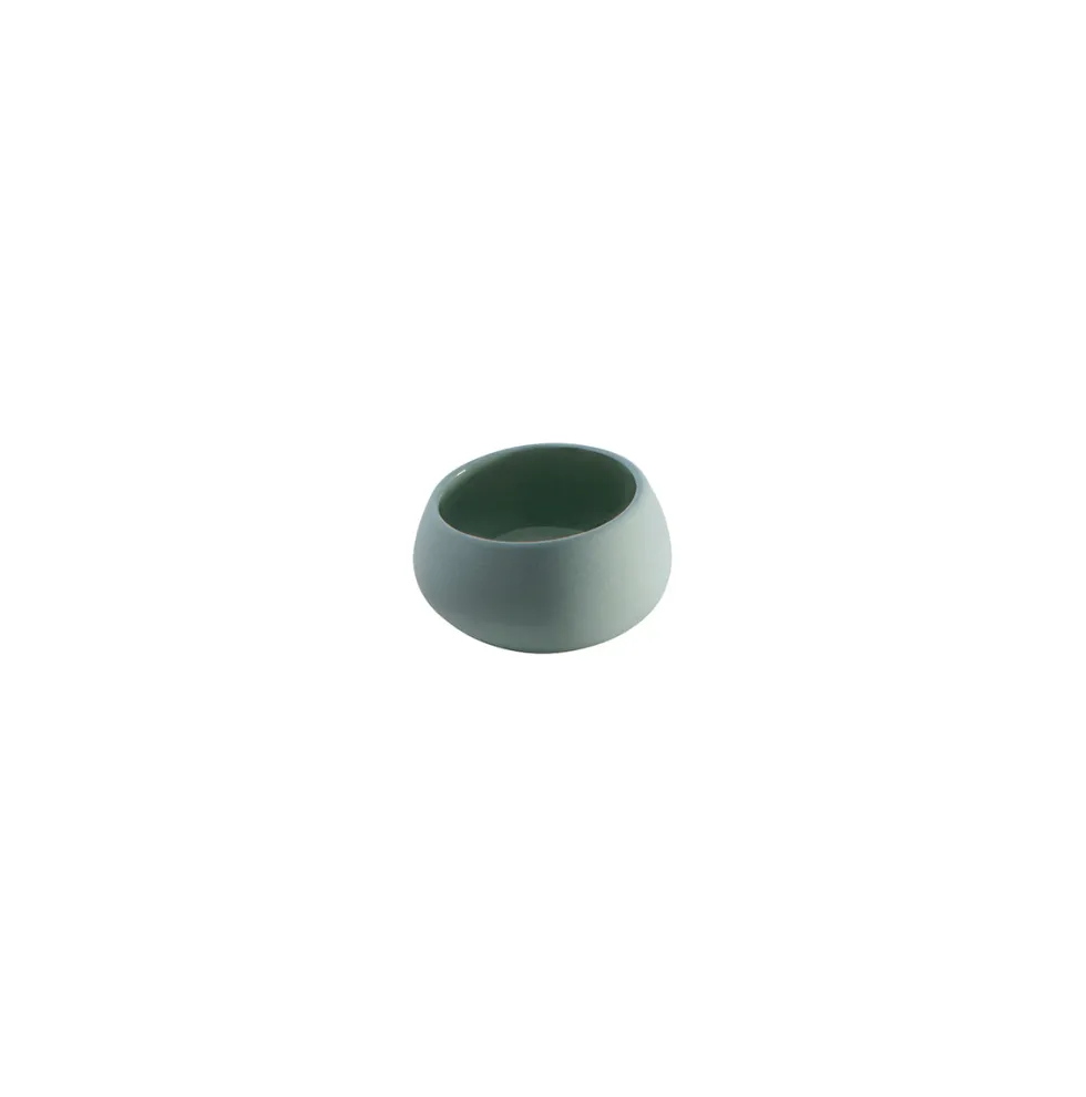 BAHIA ARGILE VERT Mini cocotte biseautée 7 cl