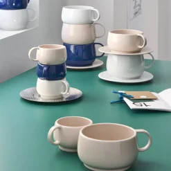 CAFETERIE EMPILEO BLANC Tasse à déjeuner 39 cl