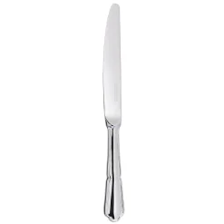 CONTOUR MIROIR Couteau de table manche orfèvre lame scie