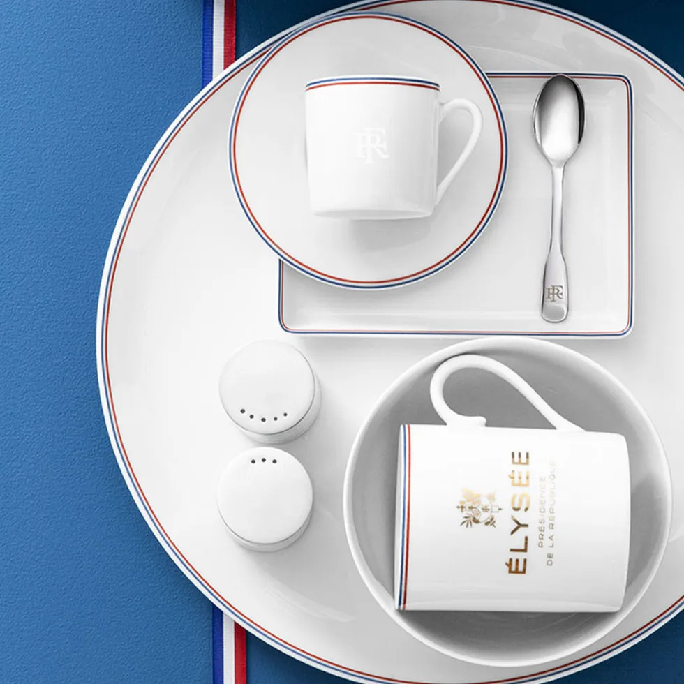 DEGRENNE ELYSEE Coffret salière et poivrière République française