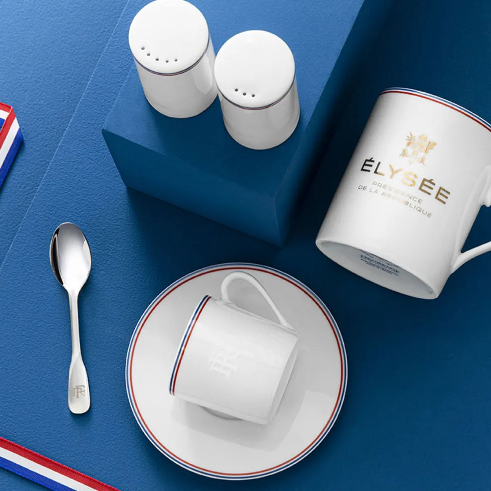 DEGRENNE ELYSEE Coffret salière et poivrière République française