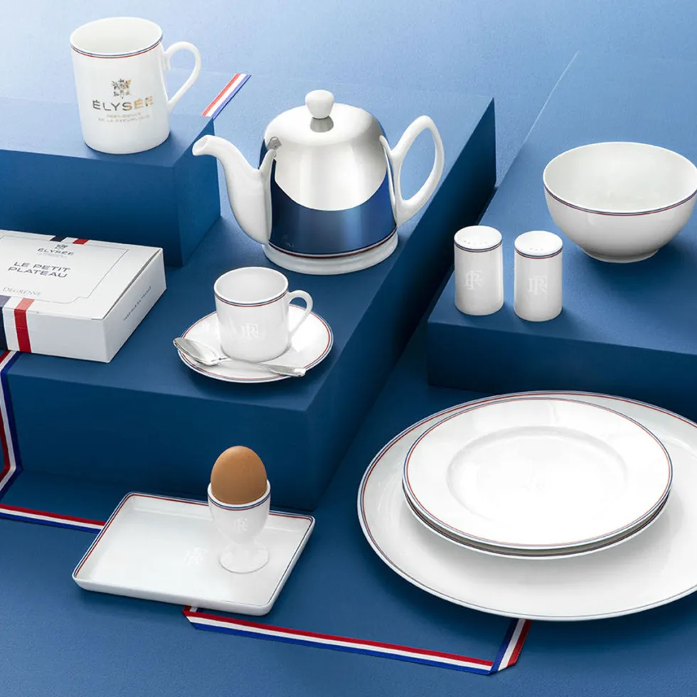 DEGRENNE ELYSEE Coffret salière et poivrière République française