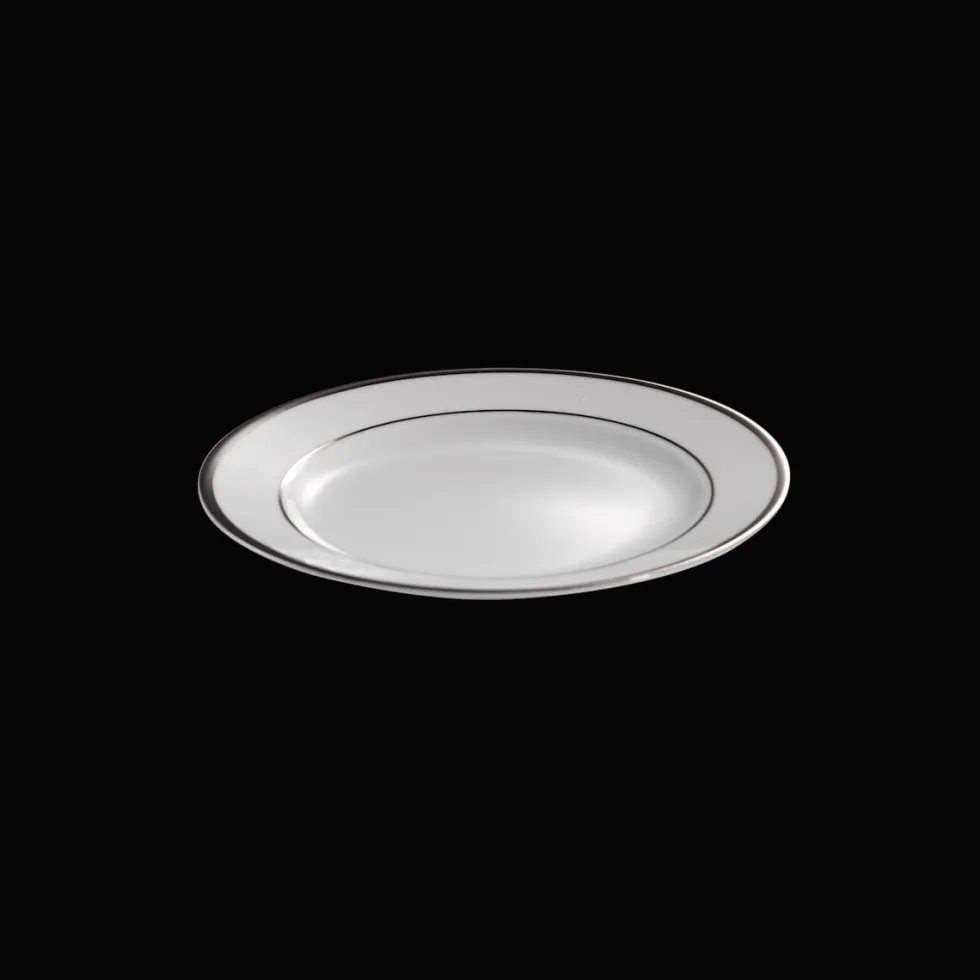 GALON PLATINE Assiette à pain 16 cm