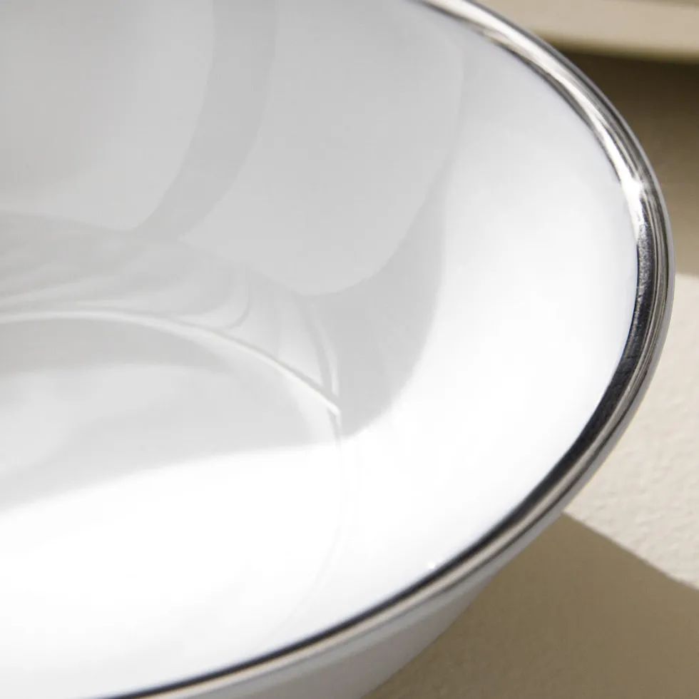 GALON PLATINE Soucoupe à café/expresso 12,5 cm