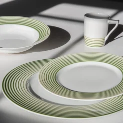 HYPNOSE VERT Assiette à dessert