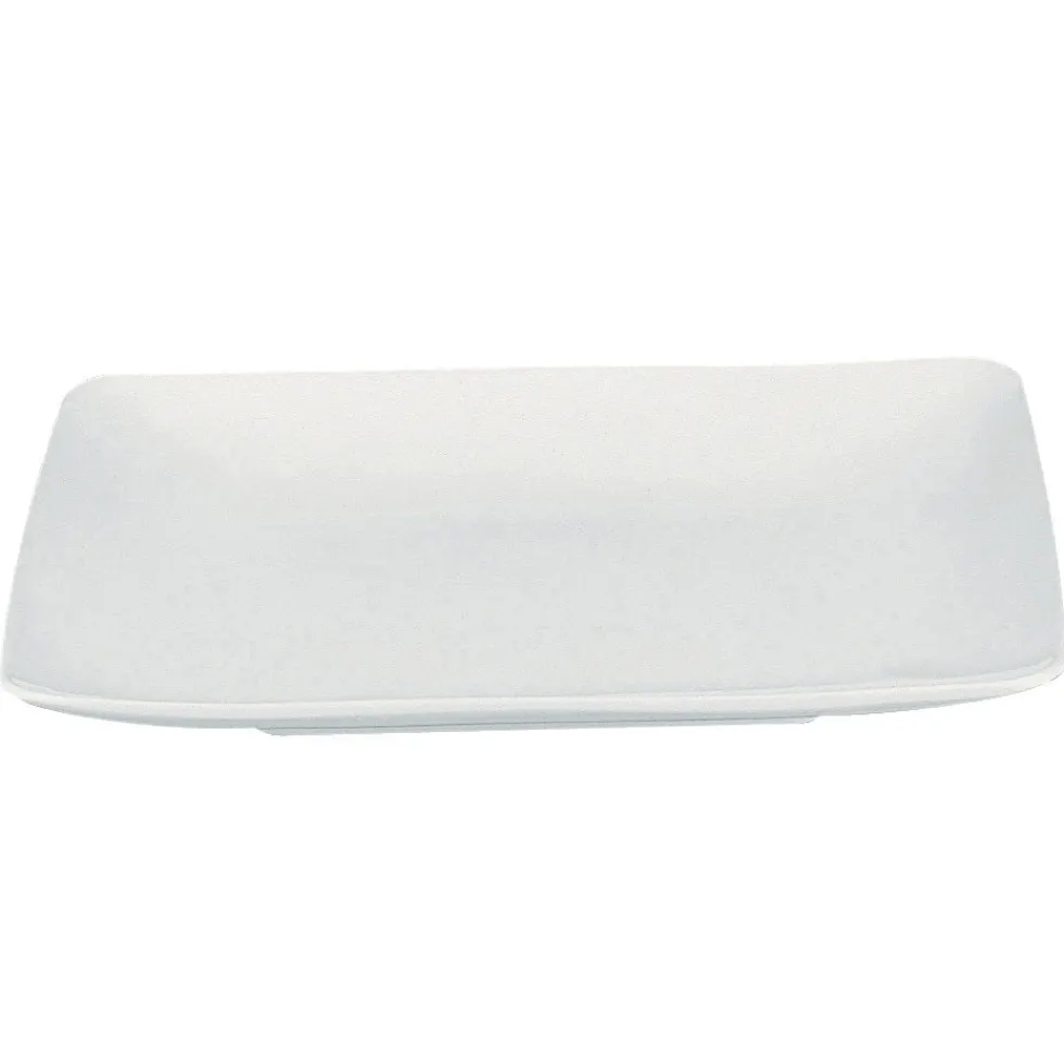 MODULO BLANC Assiette carrée 24 x 24 cm