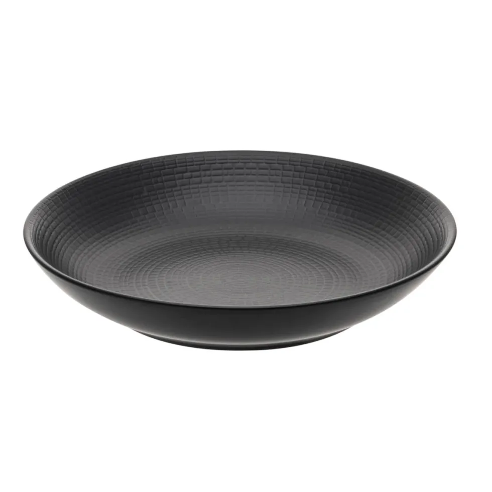 MODULO NATURE PIERRE DE LAVE Grande assiette creuse 21 cm