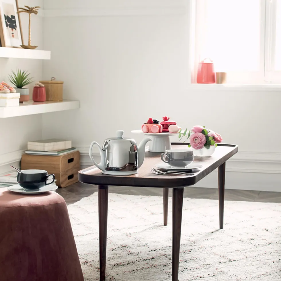 SALAM CLASSIQUE Théière 4 tasses cloche miroir