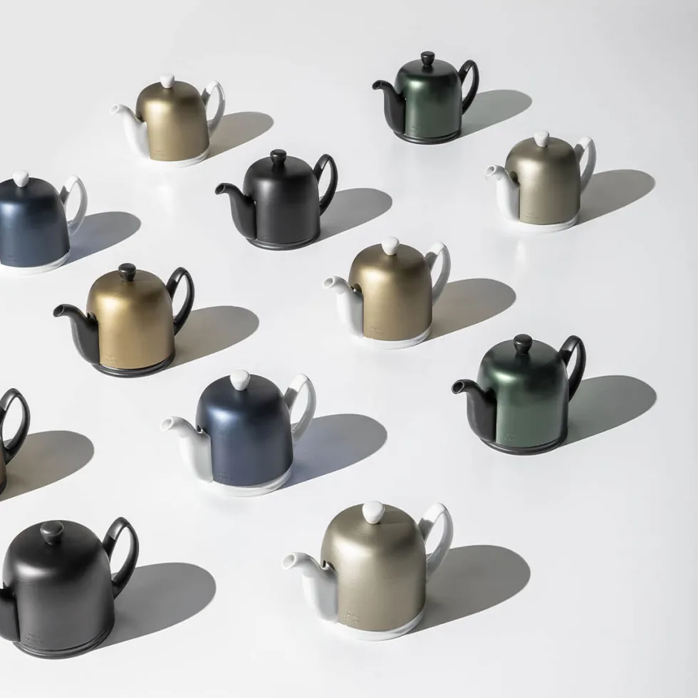 SALAM MINERALE Théière 6 tasses cloche zinc
