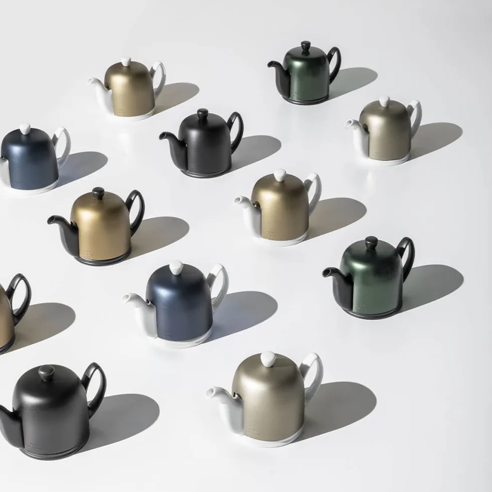 SALAM MINERALE Théière 4 tasses cloche bronze
