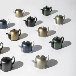 SALAM MINERALE Théière 6 tasses cloche bronze
